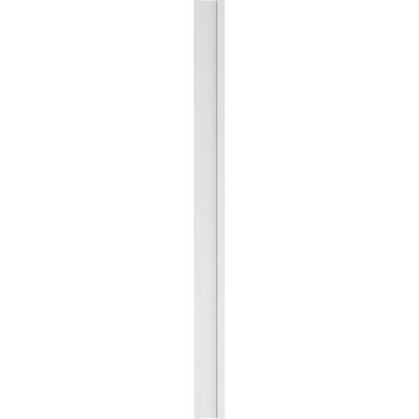 Ekena Millwork Raised Panel PVC Pilaster w/Decorative Capital & Base, 8"W x 108"H x 2"P - PILP08X108RP02-2