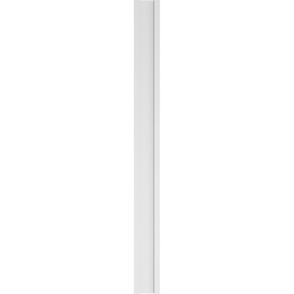 Ekena Millwork Fluted PVC Pilaster w/Decorative Capital & Base, 9"W x 102"H x 2"P - PILP09X102FL02-2