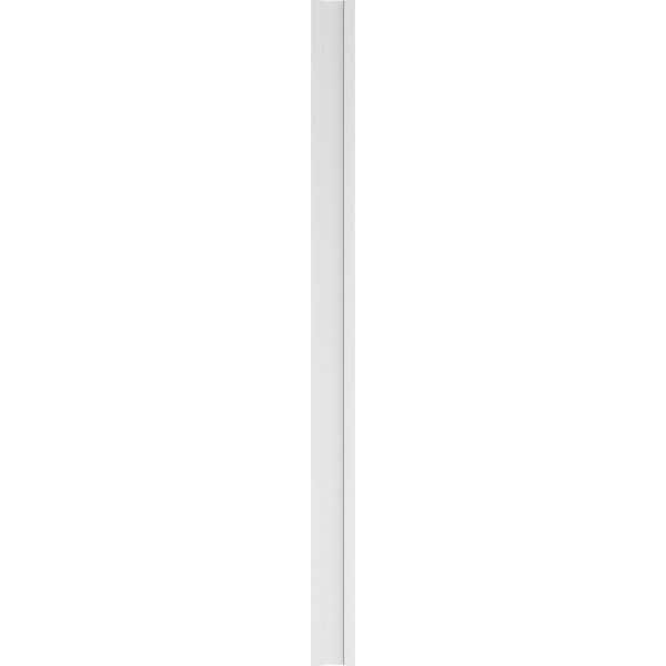 Ekena Millwork Two Equal Raised Panel PVC Pilaster w/Standard Capital & Base, 8W x 120H x 2P, PR - PILP08X120DRP01-2