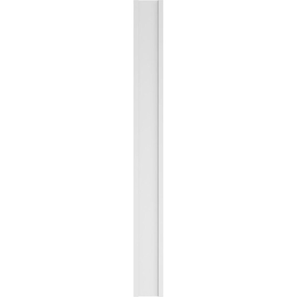 Ekena Millwork Raised Panel PVC Pilaster w/Decorative Capital & Base, 12"W x 120"H x 2"P - PILP12X120RP02-2