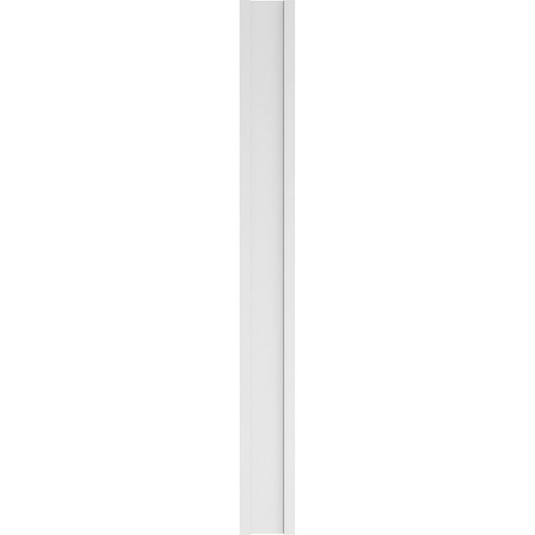 Ekena Millwork Two Equal Raised Panel PVC Pilaster w/Standard Capital & Base, 10W x 96H x 2P, PR - PILP10X096DRP01-2