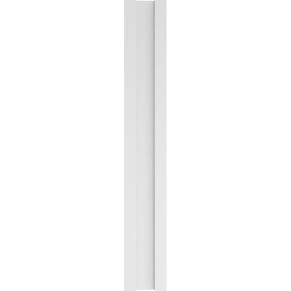 Ekena Millwork Raised Panel PVC Pilaster w/Standard Capital & Base, 7W x 48H x 2P, PR - PILP07X048RP01-2