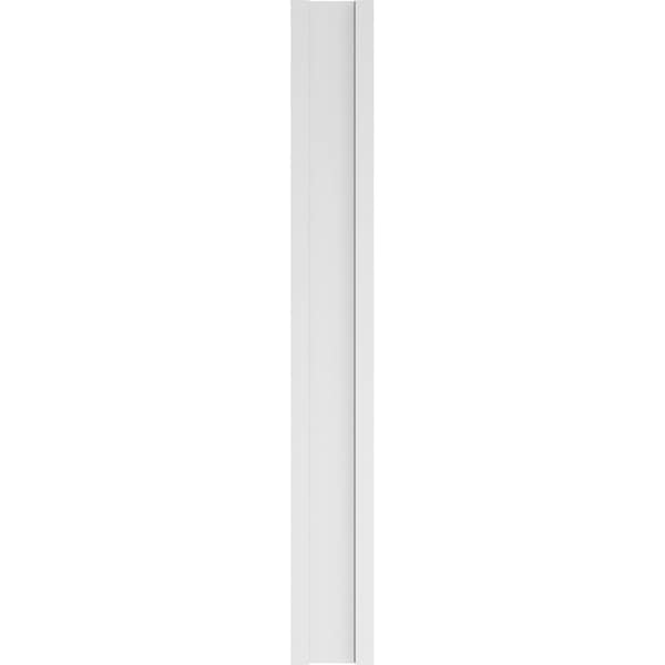 Ekena Millwork Plain PVC Pilaster w/Standard Capital & Base, 9W x 72H x 2P, PR - PILP09X072SM01-2