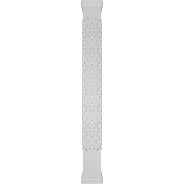 Ekena Millwork Craftsman Classic Square Non-Tapered Medium Marrakesh Fretwork Column - CC1210ENMKMPRPR