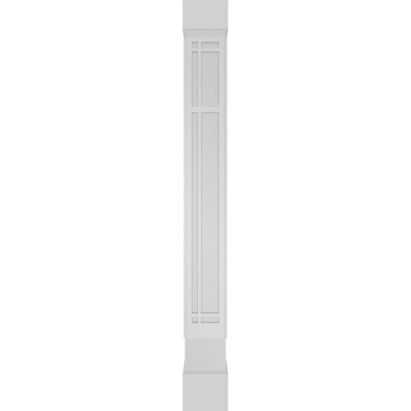 Ekena Millwork Craftsman Classic Square Non-Tapered San Juan Capistrano Fretwork Column - CC1010ENSJDCSCS