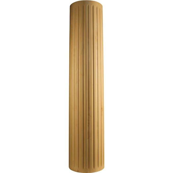 Osborne Wood Products 57 1/4 x 7 1/2 Fluted Column in Red Oak - 16042O