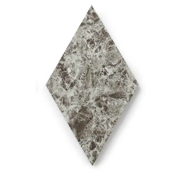 Lucida Surfaces LUCIDA SURFACES, MosaiCore Celestial Stone  Rhombus 9.75 in. x17 in. 3mm 28MIL Glue Down Luxury Vinyl Tiles , 99PK - SC-4251PLT