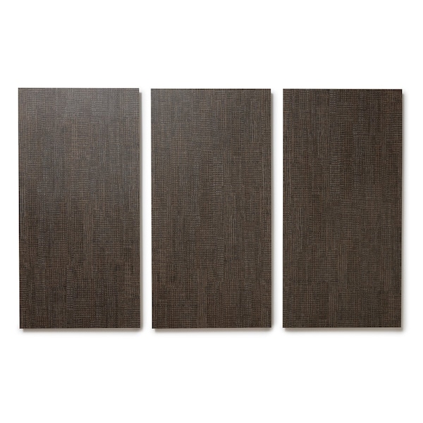 Lucida Surfaces LUCIDA SURFACES, FabCore Pine Cone 12 in. x24 in. 3mm 28MIL Glue Down Luxury Vinyl Tiles , 60PK - FC-3306PLT