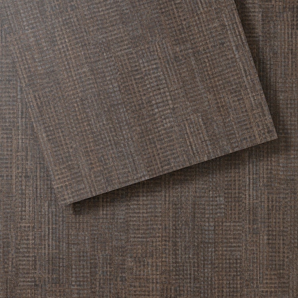 Lucida Surfaces LUCIDA SURFACES, FabCore Pine Cone 12 in. x24 in. 3mm 28MIL Glue Down Luxury Vinyl Tiles , 60PK - FC-3306PLT