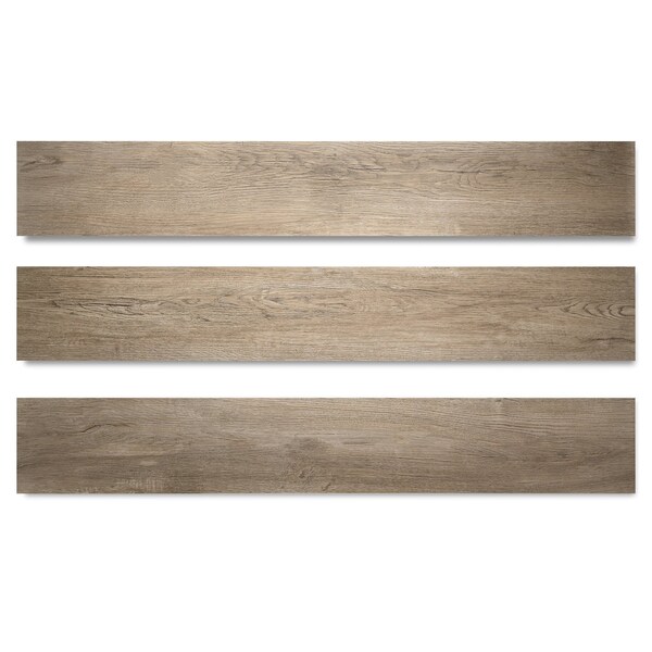Lucida Surfaces LUCIDA SURFACES, GlueCore Lava 7 5/16 in. x48 in. 3mm 22MIL Glue Down Luxury Vinyl Planks , 60PK - GC-310PLT