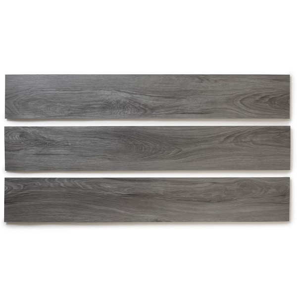 Lucida Surfaces LUCIDA SURFACES, PresCore Weathered 6 in. x36 in. 2mm 12MIL Glue Down Luxury Vinyl Planks , 55PK - PC-1107PLT