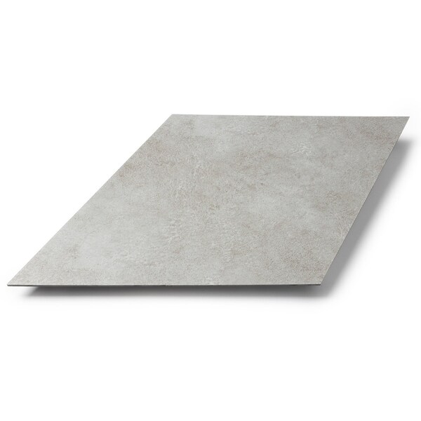 Lucida Surfaces LUCIDA SURFACES, MosaiCore Concrete  Rhombus 9.75 in. x17 in. 3mm 28MIL Glue Down Luxury Vinyl Tiles , 99PK - SC-4259PLT
