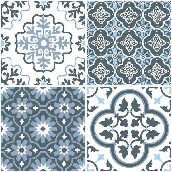 Floorpops FloorPops FP2951 Myriad Peel & Stick Floor Tiles - FP2951