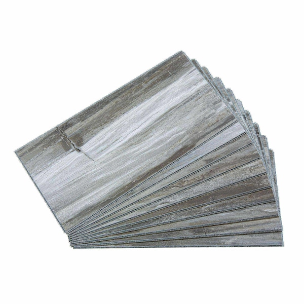 Palisade Vinyl Wall Tile 23.2"L x 11.1"W in Prado Granite (Carton of 10) - 53505