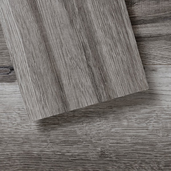 Lucida Surfaces LUCIDA SURFACES, BaseCore Kiln 6 in. x 36 in. 2mm 12MIL Peel & Stick Vinyl Plank (54 sq.ft), 36PK - BC-907