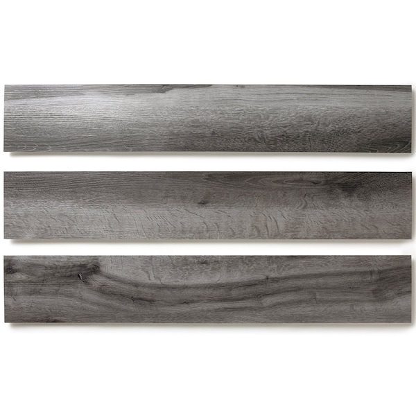 Lucida Surfaces LUCIDA SURFACES, BaseCore Kiln 6 in. x 36 in. 2mm 12MIL Peel & Stick Vinyl Plank (54 sq.ft), 36PK - BC-907
