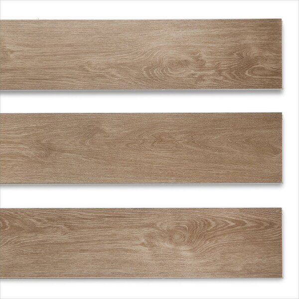 Lucida Surfaces LUCIDA SURFACES, TruCore Sandstorm 7 5/16 in. x48 in. 5.8mm 22MIL Interlocking Luxury Vinyl Planks , 10PK - TC-801