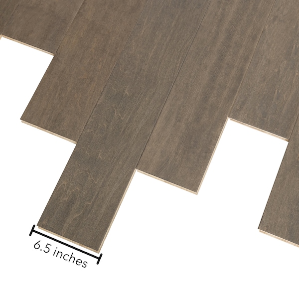 Mohawk Advance Natural Engineered Wood w/ Long-lasting Finish in Hazel Maple, 6.5 in. x 9.5-48 in. - LFW06-08