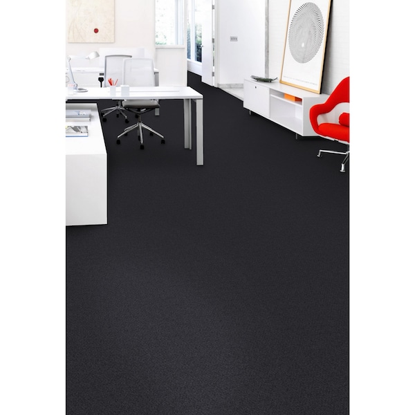 Mohawk Mohawk Advance 24 x 24 Carpet Tile with Colorstrand Nylon Fiber in Carbon 96 sq ft per carton - EQ306-989