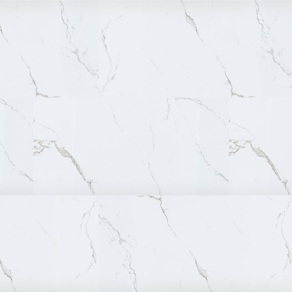 Msi Xl Trecento - Calacatta Serra 18.98 In. W X 36.22 In. L Click Lock Luxury Vinyl Plank Flooring, 6PK - ZOR-LVR-XL-0172