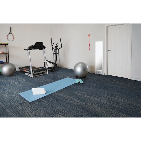 Mohawk Mohawk Advance 12 x 36 Carpet Tile SAMPLE with EnviroStrand PET Fiber in River Walk - EB800-559