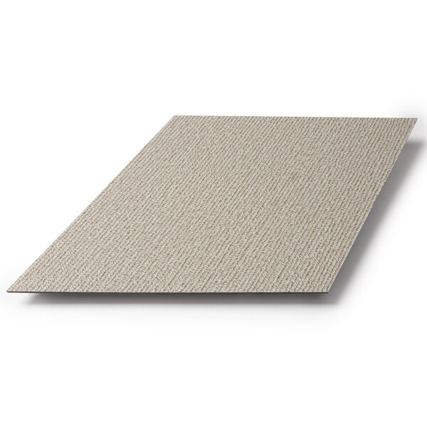 Lucida Surfaces LUCIDA SURFACES, MosaiCore Seashell Braid  Rhombus 9.75 in. x17 in. 3mm 28MIL Glue Down Luxury Vinyl Tiles , 99PK - SC-4201PLT