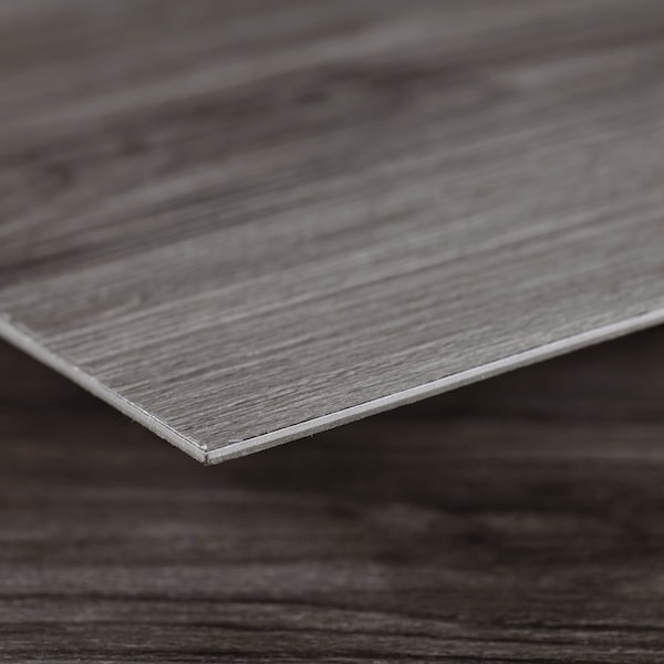 Lucida Surfaces LUCIDA SURFACES, GlueCore Harbor Gray 7 5/16 in. x48 in. 3mm 22MIL Glue Down Luxury Vinyl Planks , 60PK - GC-313PLT