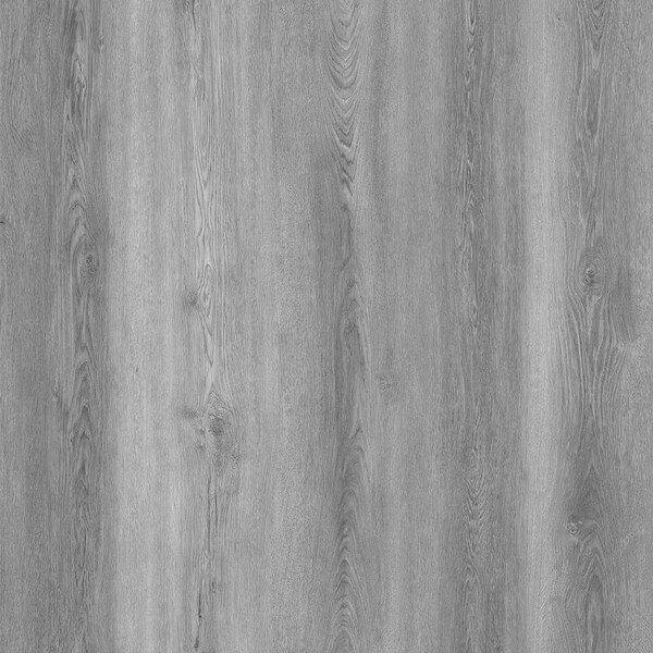 Lucida Surfaces LUCIDA SURFACES, DecoCore Soft Gray 5.1 in. x25.4 in. 7mm 22MIL Interlocking Luxury Vinyl Planks , 16PK - DC-703PLT