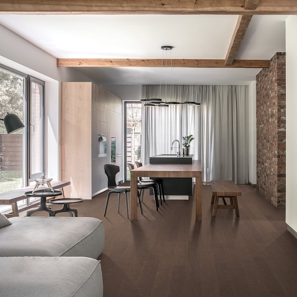 Mohawk Basics Natural Engineered Wood w/ Long-lasting Finish in Autumn Birch, 5 in. x 12-48 in. - LFW02-92