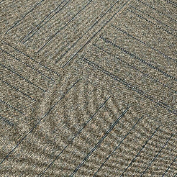 Mohawk Mohawk Basics 24 x 24 Carpet Tile SAMPLE with EnviroStrand PET Fiber in Dime - EB301-959