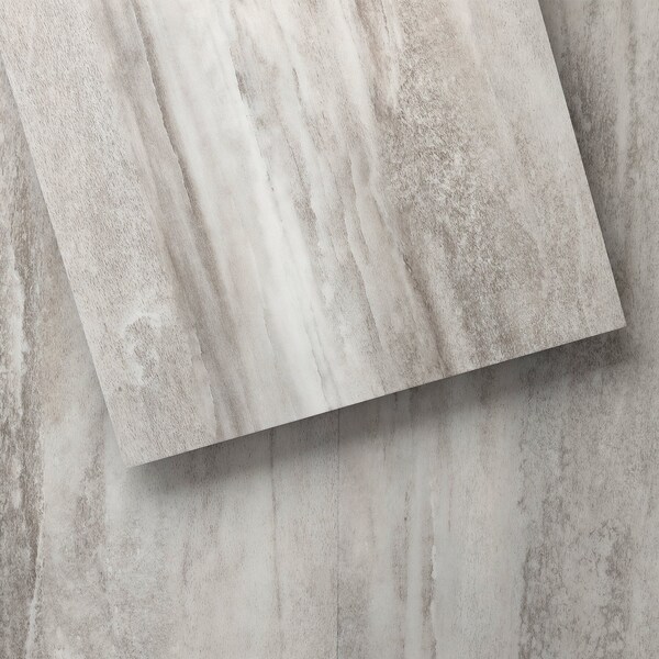 Lucida Surfaces LUCIDA SURFACES, GlueCore Greystone 12 in. x 24 in. 3mm 22MIL Glue Down Luxury Vinyl Tiles (36sq.ft per case), 18PK - GC-323