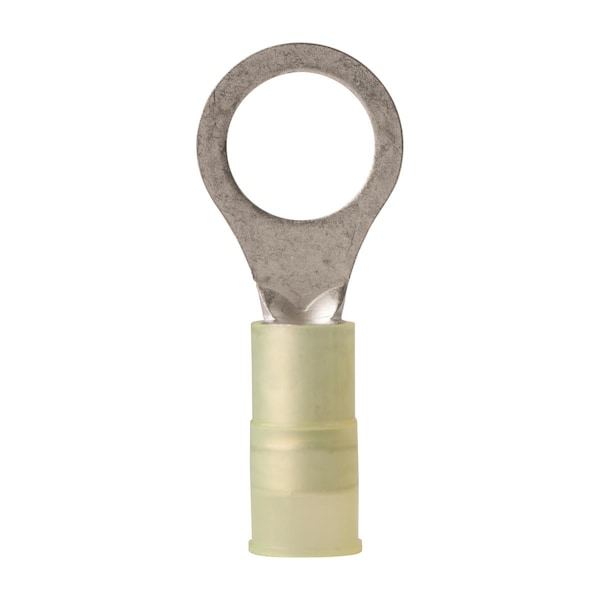 Afi 230226 Terminales de Anillo Aislados de Nylon 12-10 calibre, Amarillos, 4 paquetes - 3003.5701.