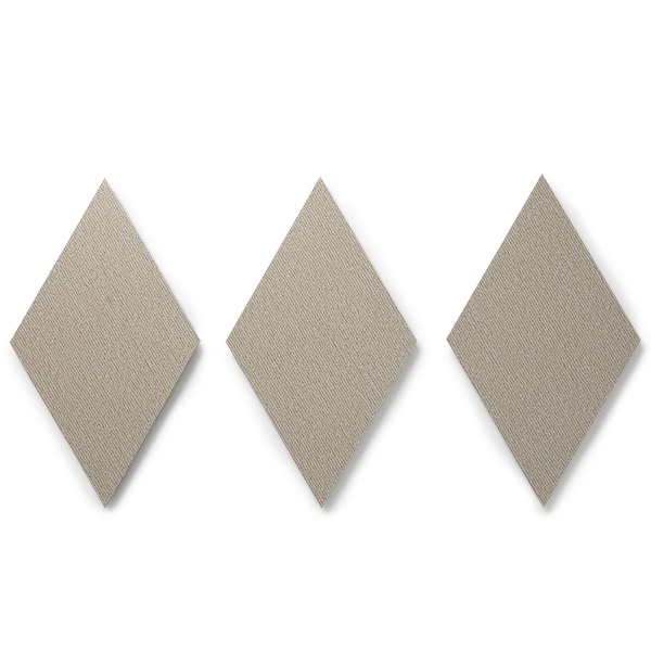Lucida Surfaces LUCIDA SURFACES, MosaiCore Seashell Braid  Rhombus 9.75 in. x17 in. 3mm 28MIL Glue Down Luxury Vinyl Tiles , 26PK - SC-4201
