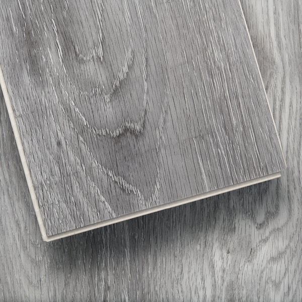 Lucida Surfaces LUCIDA SURFACES, MaxCore Andesite 7 5/16 in. x48 in. 5.8mm 22MIL Interlocking Luxury Vinyl Planks , 45PK - MC-507PLT