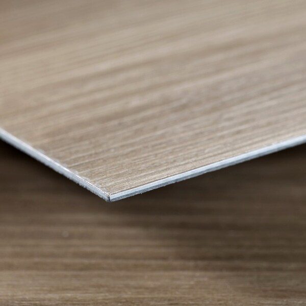 Lucida Surfaces LUCIDA SURFACES, GlueCore Greywood 7 5/16 in. x48 in. 3mm 22MIL Glue Down Luxury Vinyl Planks , 60PK - GC-319PLT