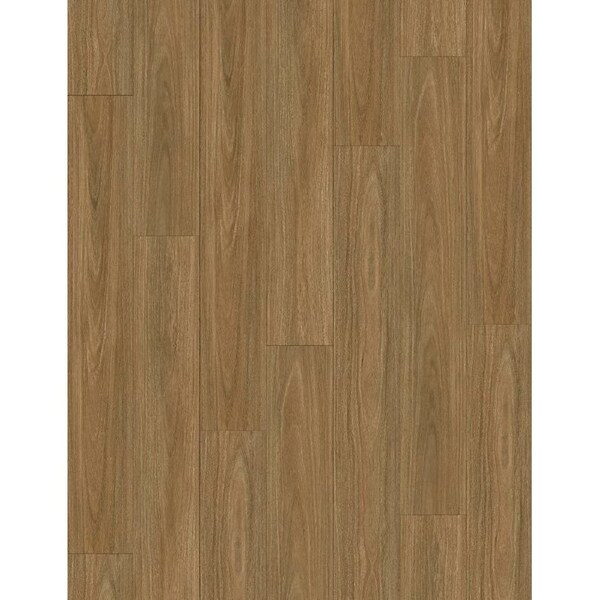 Proselect Design ProFloor Flooring Plank, 60 in L, 9 in W, Stone Plastic Composite/Vinyl, Somerset Oak, 5PK - PF904