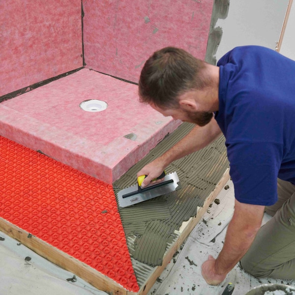 M-D Building Products 3.28 in. x 49 ft. PROVA FLEX-HEAT Underlayment Roll 161 SQ FT - TT8006RED15