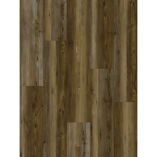 Proselect Design ProFloor Flooring Plank, 48 in L, 7 in W, Stone Plastic Composite/Vinyl, Wilmington Pine, 12PK - PF807