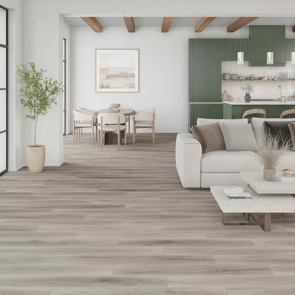 Daltile Halstatt 7-1/4in x 48in Rigid Click Luxury Vinyl Flooring, 28.80 Sq Ft Per Carton, 12PK - HT42748RC20ML47