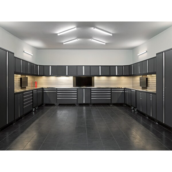 Newage Products Stone Composite 800 sqft 12in x 24in LVt Bundle, Slate Grey - 12466