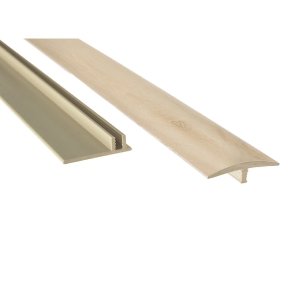 Newage Products T-Molding Transition Strip 9.5mm - White Oak - 12032