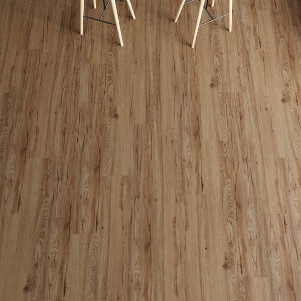 Lucida Surfaces LUCIDA SURFACES, MaxCore Pioneer Oak 7 5/16 in. x48 in. 5.8mm 22MIL Interlocking Luxury Vinyl Planks , 45PK - MC-511PLT