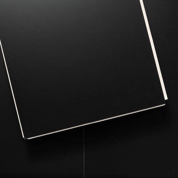 Lucida Surfaces LUCIDA SURFACES, MaxCore Piano Black 7 5/16 in. x48 in. 5.8mm 22MIL Interlocking Luxury Vinyl Planks , 10PK - MC-513