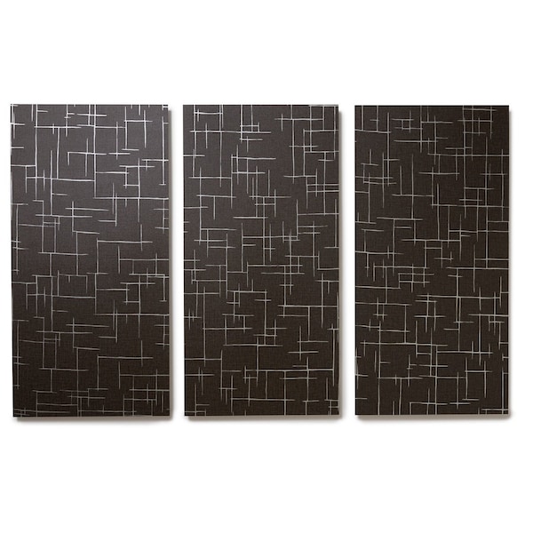 Lucida Surfaces LUCIDA SURFACES, FabCore Bronze Deco 12 in. x24 in. 3mm 28MIL Glue Down Luxury Vinyl Tiles , 60PK - FC-3803PLT
