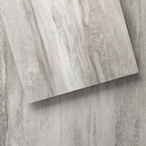 Lucida Surfaces LUCIDA SURFACES, GlueCore Greystone 12 in. x24 in. 3mm 22MIL Glue Down Luxury Vinyl Tiles 2376 sq.ft./Per Pallet, 66PK - GC-323PLT