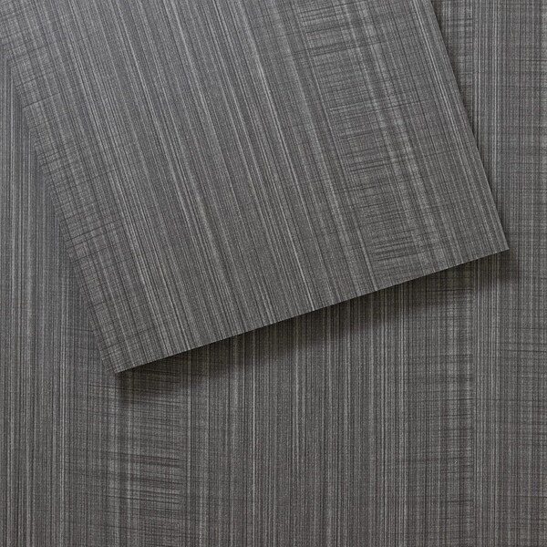 Lucida Surfaces LUCIDA SURFACES, FabCore Iron Weave 12 in. x24 in. 3mm 28MIL Glue Down Luxury Vinyl Tiles , 60PK - FC-3606PLT