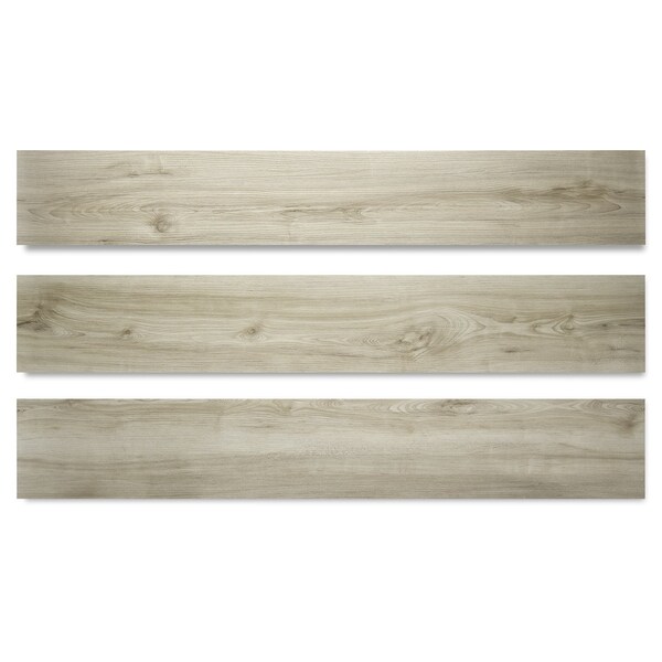 Lucida Surfaces LUCIDA SURFACES, GlueCore Fadewood 7 5/16 in. x48 in. 3mm 22MIL Glue Down Luxury Vinyl Planks , 60PK - GC-320PLT