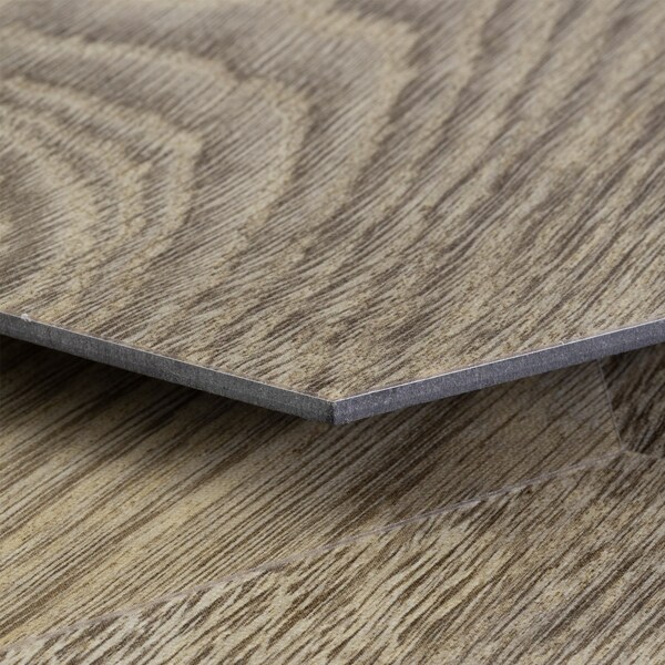 Lucida Surfaces LUCIDA SURFACES, MosaiCore Heritage Oak Hexagon 8.8 in. x10.375 in. 3mm 28MIL Glue Down Luxury Vinyl Tiles , 99PK - SC-4162PLT
