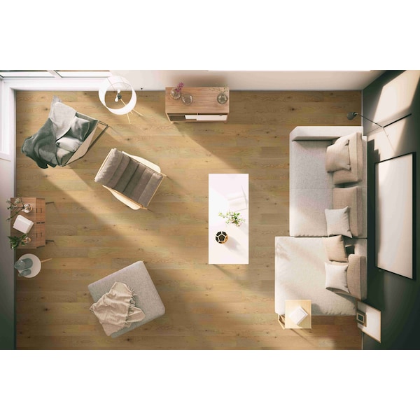 Msi Woodhills Aura Gold Oak  6.5 in.  X in.  48.03 in.  Waterproof Wood Vinyl Flooring, 480PK - ZOR-LVW-0101P