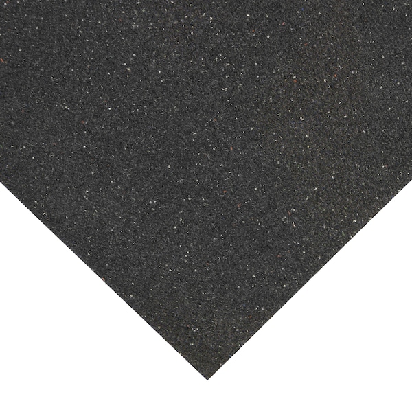 Rubber-Cal Shark Tooth Heavy Duty Mat, Black, 3/4-Inch x 3 x 4-Feet - 03_109_W_34